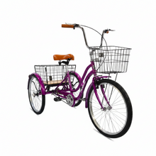 Load image into Gallery viewer, Mogoo Hauler Adult Tricycle – 24 Inch Utility Cargo Trike