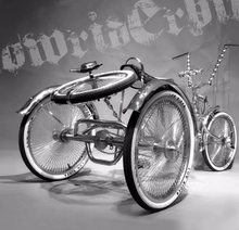 Load image into Gallery viewer, Retro Lowrider Tricycle Bike