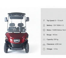 Load image into Gallery viewer, Electric Golf Mobility Scooter