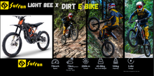 Load image into Gallery viewer, SURRON LIGHT BEE X Electric Dirt Bike 60v 100km Range 75km/h Speed Off Road Dirt Bike - E-Scooter UAE Hub