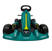 Load image into Gallery viewer, Aston Martin F1 Team 12v Go Kart V2 Age 5-8 Years