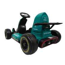Load image into Gallery viewer, Aston Martin F1 Team 12v Go Kart V2 Age 5-8 Years