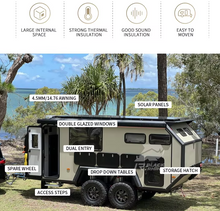 Load image into Gallery viewer, Hybrid Mini Camper Car for Camp Sale Camper Sale for for Outdoor Camping
