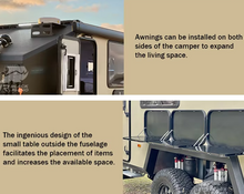 Load image into Gallery viewer, Hybrid Mini Camper Car for Camp Sale Camper Sale for for Outdoor Camping
