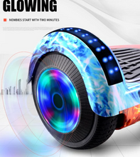 Load image into Gallery viewer, Kids smart balance hover board 250W 12kmh LED lights self balancing electric scooter Age 6+