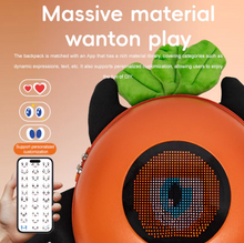 Load image into Gallery viewer, Girls LED Smart Display Backpack Pixel Art Bag Small Ant Cute Carrot