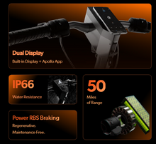 Load image into Gallery viewer, Apollo Phantom  Electric Scooter -Space Gray 52V 1750W Dual