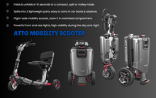 Load image into Gallery viewer, ATTO Sport Max Folding Mobility Scooter - E-Scooter UAE Hub