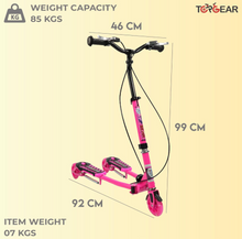 Load image into Gallery viewer, Frog Slide Kick Scooters Foot Scooters Children Best Gift Blue, Pink Age 7+
