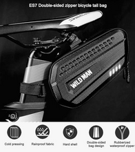 Load image into Gallery viewer, WILD MAN 1.2L Cycling Waterproof Hard Shell Bike Saddle Bag Under Seat - E-Scooter UAE Hub