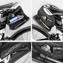 Load image into Gallery viewer, WILD MAN 1.2L Cycling Waterproof Hard Shell Bike Saddle Bag Under Seat - E-Scooter UAE Hub