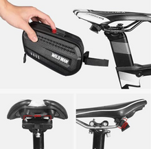 Load image into Gallery viewer, WILD MAN 1.2L Cycling Waterproof Hard Shell Bike Saddle Bag Under Seat - E-Scooter UAE Hub