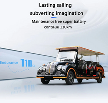 Load image into Gallery viewer, Electric Vintage Royal Golf Cart 6+2 Seater