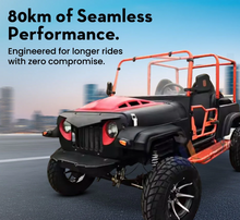 Load image into Gallery viewer, Super Monster Jeep 300 CC Monster Dune Off Road Buggy UTV 4 Seater Fully Automatic 4WD- Age 10+