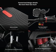 Load image into Gallery viewer, Kaabo Wolf Warrior 11 PRO+ Electric Scooter 60V 35Ah 1200W Dual Motor Powered