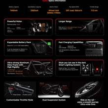 Load image into Gallery viewer, Ninebot Segway Xyber Electric Bike (single Battery version)