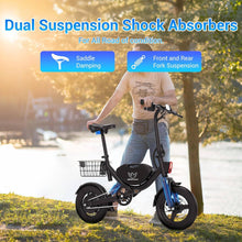 Load image into Gallery viewer, Wind Horse W3 Folding Electric Bike - E-Scooter UAE Hub