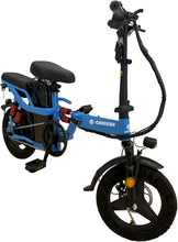 Load image into Gallery viewer, A9 Adult Mini Electric Bicycle 48V 12Ah 400W