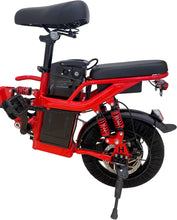Load image into Gallery viewer, A9 Adult Mini Electric Bicycle 48V 12Ah 400W