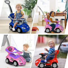 Load image into Gallery viewer, Baby Push Cars for Toddlers, 3 in 1 Ride on Push Car Age 1-3