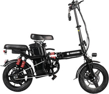 Load image into Gallery viewer, A9 Adult Mini Electric Bicycle 48V 12Ah 400W