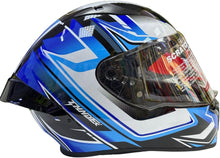 Load image into Gallery viewer, Studds Thunder Full Face Motorcycle Helmet, Racing Design