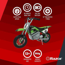Load image into Gallery viewer, Razor Motorbike Dirt Rocket Sx350 AGE 13+ - E-Scooter UAE Hub