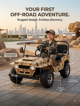 Load image into Gallery viewer, 2026 new Land cruiser military accent mini gasoline jeep 150CC 2-seater