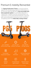 Load image into Gallery viewer, Ninebot P100SE Scooter by Segway - E-Scooter UAE Hub