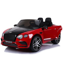 Load image into Gallery viewer, Ride On Bentley Super Sports Electric Car Kids Age 3-8 years - E-Scooter UAE Hub