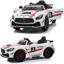 Load image into Gallery viewer, Mercedes Benz AMG GT4 Electric Kids Ride On Car 2-4 Years - E-Scooter UAE Hub