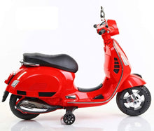 Load image into Gallery viewer, Kids Vespa Stylish Electric Bike - kids Toy Gift