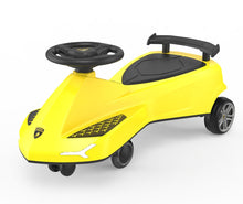 Load image into Gallery viewer, Kids Lamborghini Swing Car Ride on Age 3-5 Girls
