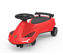 Load image into Gallery viewer, Kids Lamborghini Swing Car Ride on Age 3-5 Girls
