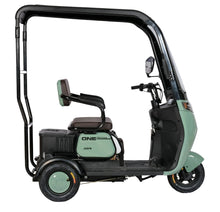 Load image into Gallery viewer, Electric 03 wheeled Mobility scooter With Sun Visor-olive