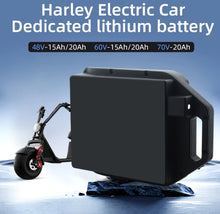 Load image into Gallery viewer, Big Harley Replaceable Battery 60V 13Ah-Lockable