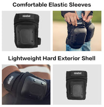Load image into Gallery viewer, Segway Ninebot Protective Gear Set for Youth/Adult Knee Elbow Wrist Guards for Scooters Skateboarding Cycling Black