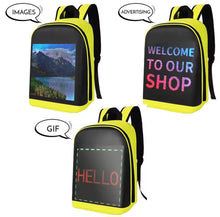 Load image into Gallery viewer, LED BackPack Eye Catching Bike Riders Walking office camping cycling travelling with App Programable screen