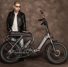 Load image into Gallery viewer, Aimos Folding Electric Dirt Bike Hybrid Fat Bike Fast EBike  36V 13Ah 350W AMS-TDE-07N