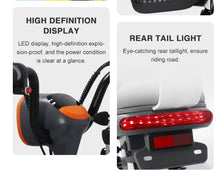 Load image into Gallery viewer, Adults mini E-Bike With 02 seats front Basket