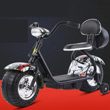 Load image into Gallery viewer, Kids Harley E scooter With Auxillary wheels Age 2-6 Years