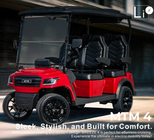 Load image into Gallery viewer, MTM Breeze 4 Luxury Electric Golf Cart - 04 seater