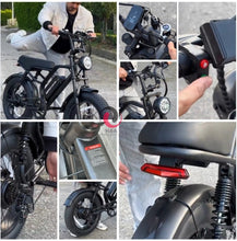Load image into Gallery viewer, Windhorse V8 Fat Tyre E Bike 48V 18Ah 1000W 2025 NEW Model - E-Scooter UAE Hub