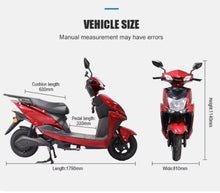 Load image into Gallery viewer, City Electric Bike Unisex Adults 48V 20Ah 800W 40Km Range 60kmh speed