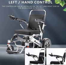 Load image into Gallery viewer, MOFICNO Lightweight Folding Electric Wheelchair with Smart 4-Wheel Drive for Adults