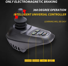 Load image into Gallery viewer, MOFICNO Lightweight Folding Electric Wheelchair with Smart 4-Wheel Drive for Adults