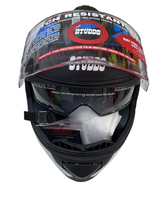 Load image into Gallery viewer, STUDDS DRIFTER FIKER DUAL VISOR FULL FACE HELMET