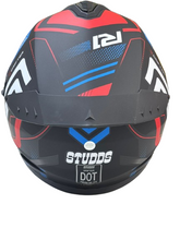Load image into Gallery viewer, STUDDS DRIFTER FIKER DUAL VISOR FULL FACE HELMET