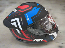 Load image into Gallery viewer, STUDDS DRIFTER FIKER DUAL VISOR FULL FACE HELMET
