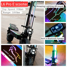 Load image into Gallery viewer, L6 Pro Dual Motor E Scooter 60V 40Ah 3000W -2025 new version
